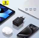 Carregador BASEUS 30W, Carregamento Rápido Para Celulares