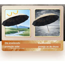 Guarda-Chuva Automático Dobrável 24 Ossos - Anti-vento Proteção UV UP50+