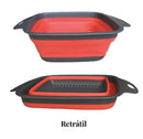 Escorredor de Silicone Retrátil Multiuso