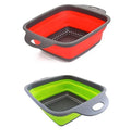 Escorredor de Silicone Retrátil Multiuso