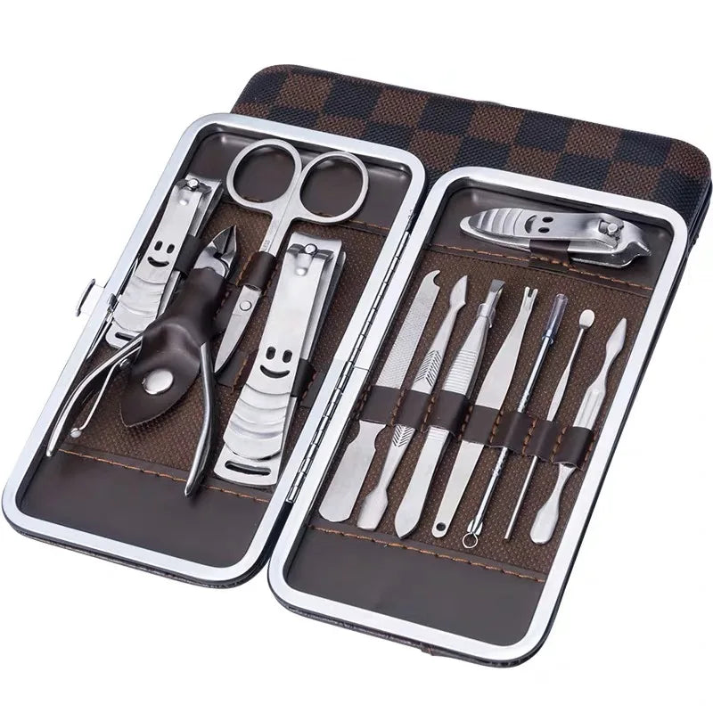 Kit de Cortador de Unha de Aço inox