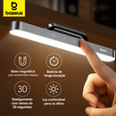 Luminária Baseus LED Magnética Recarregável para Armário, Quarto e Cozinha