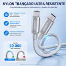 Powerbank Magnético 10000mAh com Carregamento Sem Fio Rápido - Compatível MagSafe