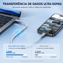 Powerbank Magnético 10000mAh com Carregamento Sem Fio Rápido - Compatível MagSafe