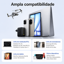 Carregador Baseus 140W GaN PD USB-C Carga Rápida para MacBook, Tablet e Celular