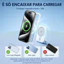 Power Bank Magnético Vention 5000mAh MagSafe com Carregamento Rápido PD 20W