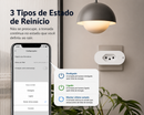 Tomada Inteligente Wi-Fi Tuya Padrão Brasileiro, Compatível com Google Home e Alexa, com Monitor de Energia