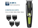 Barbeador Mondial Super Groom 6 em 1-Bivolt