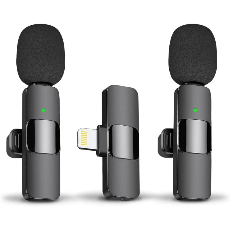 Microfone de Lapela Sem Fio