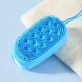 Esponja Banho Esfoliante - Azul Claro