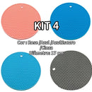 Kit 4 Descansos de Panela em Silicone - vista 2