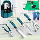 Kit ferramentas jardinagem - detalhes das peças