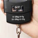 Balança Digital de Mão Portátil, Até 50kg