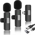 Microfone de Lapela Sem Fio