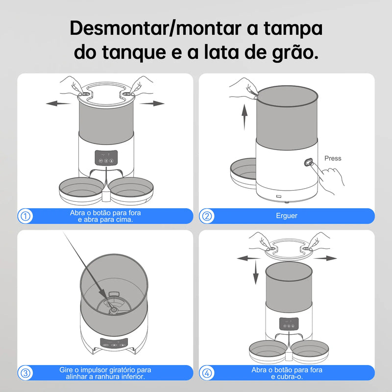 SmartPet Du - Alimentador Automático