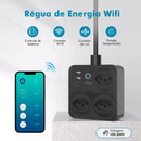Extensão Elétrica com Filtro de Linha, USB e Proteção contra Surtos 10A